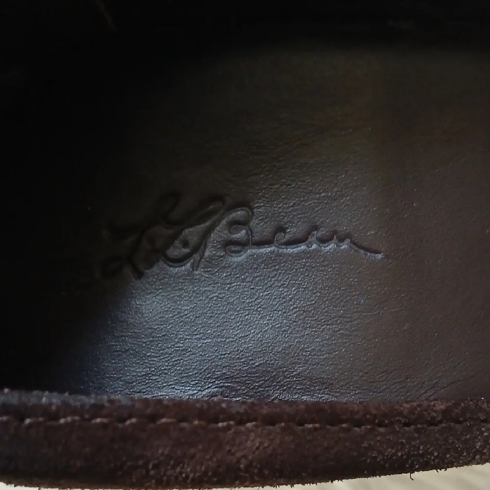L.L. Bean Dark Brown Women's Ankle Strap‎  Heels Size 6.5 M